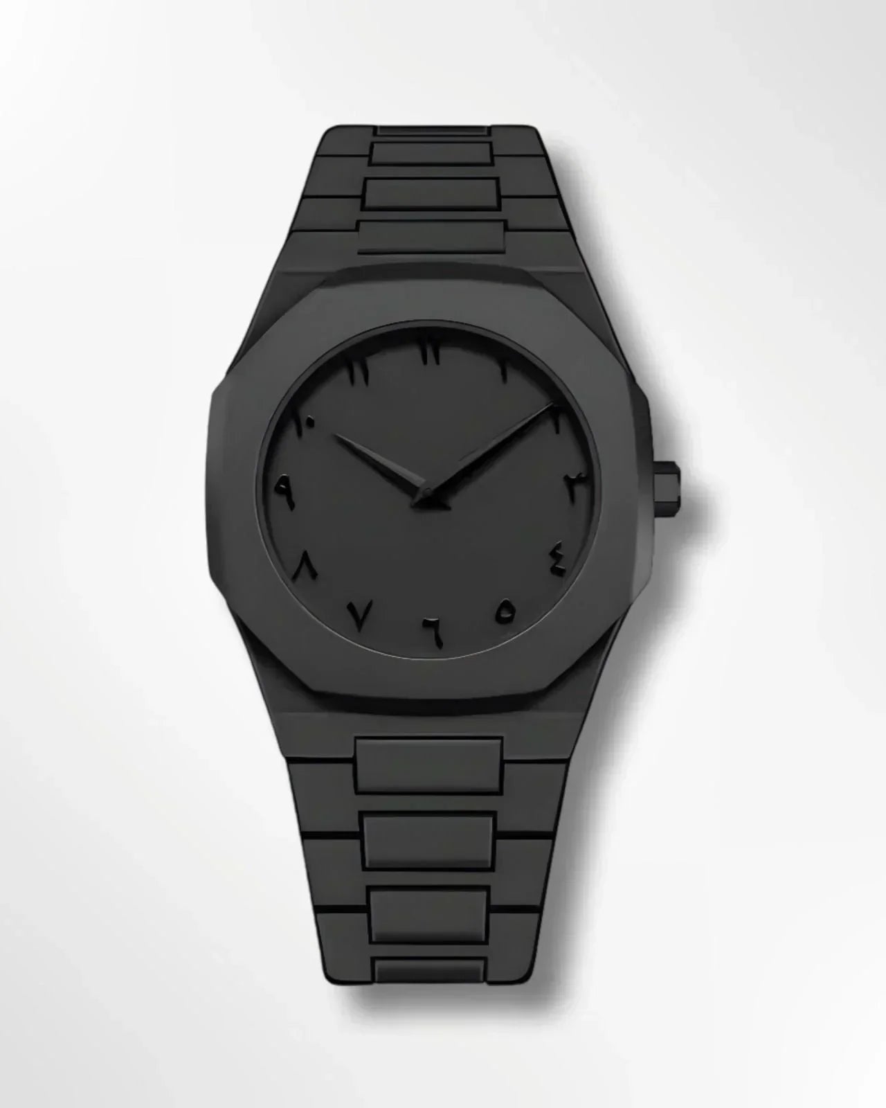 Stainless Steel Arabic Watch